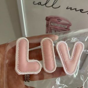 Pink Stoney Clover patches L I V